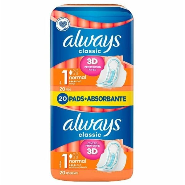 Always Maxi Duo absorbante normal 20BUC
