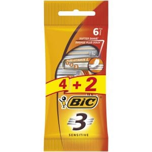 Bic aparat de ras sensitive 3, 6BUC